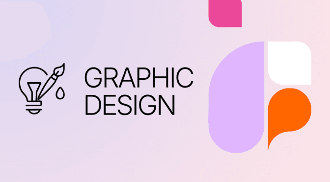 Professional graphic design with modern visual elements